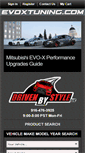 Mobile Screenshot of evoxtuning.com